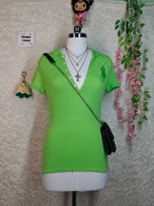 Lime Green Polo Shirt