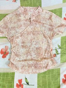 Chinese knot fitted tops
