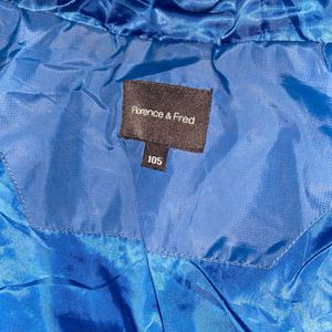 dark blue puff jacket size Medium