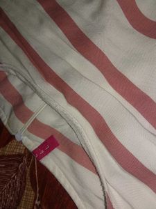 Chic Striped Off-Shoulder Top