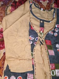 Shrug style kurta for womens