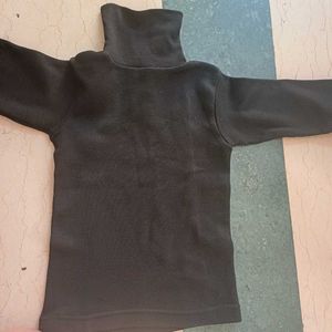 Cottswool High Neck Kids Thermal Tee - Set