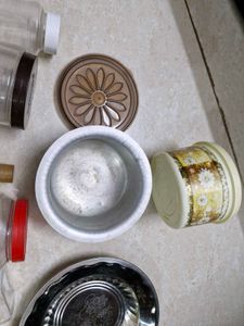 Assorted Kitchen Containers &amp; Utensils