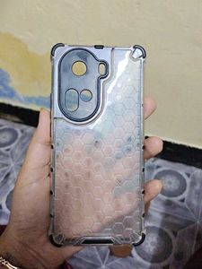 Oppo reno 11 5G Honeycomb Shockproof Crystal Clear