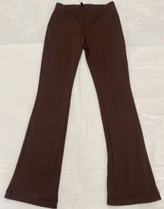Brown Flared Pants