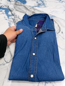 Classic Blue Denim Shirt
