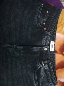 Charcoal Mom Fit Jeans With Free 🎁