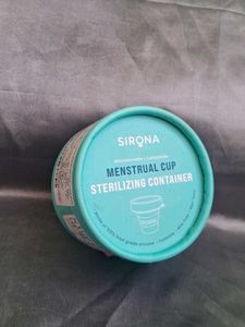 Sirona Menstrual Cup And Sterilizing Container