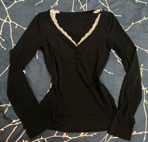 ⋆. 𐙚 ! Elena Gilbert Lace Term Top ﹒  ◡◡