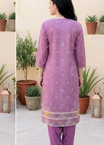 Elegant Purple shalwar kameez