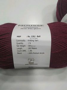 Mousse Luxurious Anti Pill Yarn