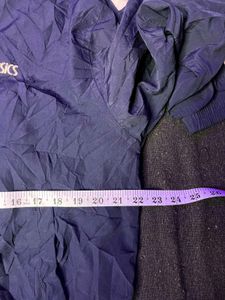 Asics Navy Track Jacket