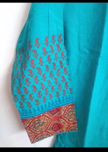 Turquoise Kurta