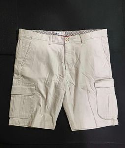 Men's Khaki Cargo Shorts