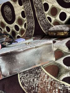 Vintage Sparkly Evening Clutch Bag