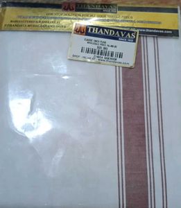 Brand New Maroon Border Dhoti
