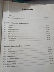 Practice Book On Analytical Reasoning