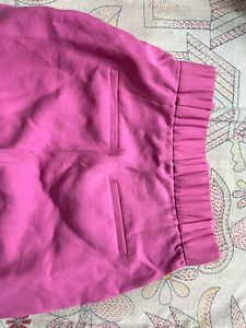 H&amp;M Pink Ankle Length Trouser