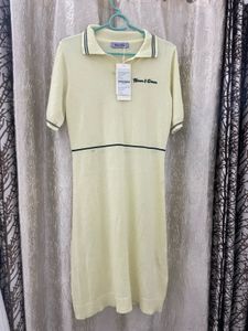 Knit Polo Dress