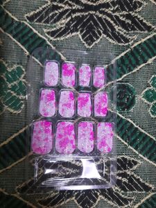 Reusable|Washable Korean Nails - Set Of 12
