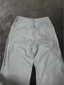 Wide Leg Denim Pants
