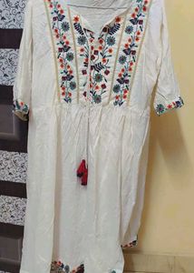 price drop!! Boho Embroidered Tunic Dress