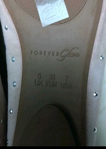 Sparkling Pink Ballet Flats - Size 38