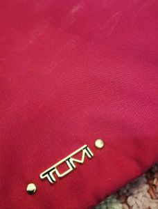 TUMI Red Pouch