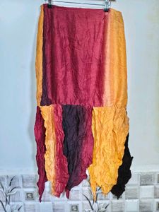Boho Patchwork Maxi Skirt