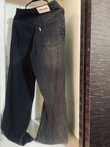 Women's Wide Leg Dark Wash Jeans