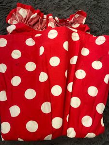 Adorable Red Polka Dot Dress