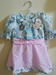 Floral Dress with Cute Details