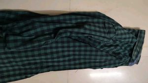 Guess Green Plaid Shirt