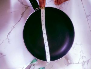 very big nonstick pan