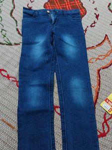 Girl's Stylish Denim Jeans