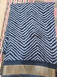 Chiffon Chevron Saree
