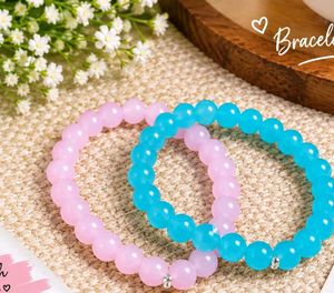 Set of 2 Beaded Bracelets