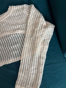 Crochet Knit Shrug