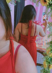 Backless Red Dress ❤️‍🔥🩸