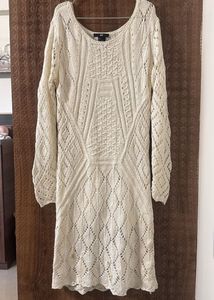 HNM Cream Knit Dress