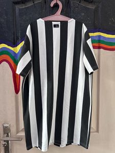 MLB Dodgers Striped Tunic Top