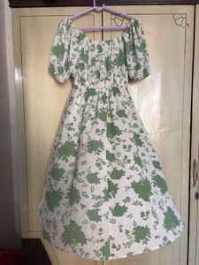Chic Floral Print Midi Dress