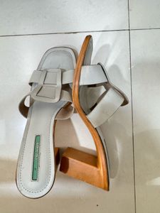 Stylish grey Block Heels