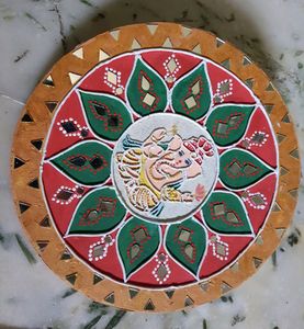 ganesha lippan art