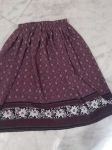 Vibrant Printed Ethnic Skirt