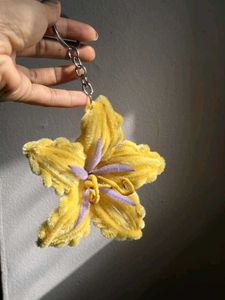 Flower Keychain Charm