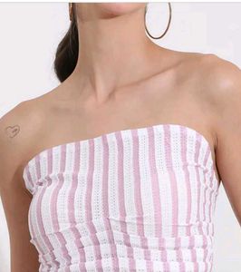 Striped Tube Top