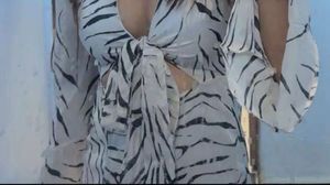 Nelly Zebra Print Maxi Dress