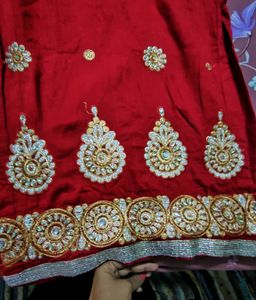 Red Party Wear Kurti