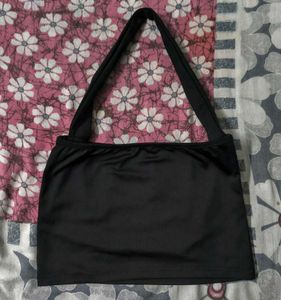 🌹 Black Halter Neck Crop Top 🌹